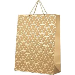 Пакет подарунковий XDW111187 Золотий