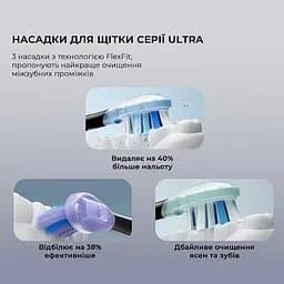 Електрична зубна щітка Oclean X Pro 20 Set Electric Toothbrush Black - мініатюра 2