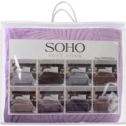 Покривало Soho Velvet 200х220 см Powder (A120074) - мініатюра 3