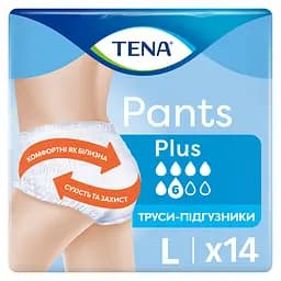 Труси-підгузки для дорослих Tena Pants Plus Large 14 шт.