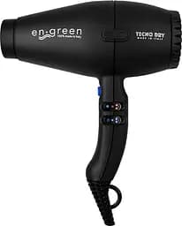 Фен стайлер Tecnodry En green 2200W 2 концентратора 2 швидкості 4 температурні режими Фільтр Чорний - мініатюра 5