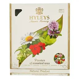 Чай Hyleys 9 смаків (асорті) 150 г (100 шт. x 1.5 г) - мініатюра 2