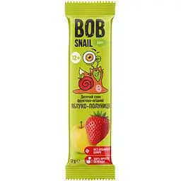 Дитячий снек  Bob Snail Яблуко-Полуниця 17 г