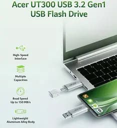USB Flash Acer UT300 256GB Dual Drive USB-C & USB-A, Retail - мініатюра 5