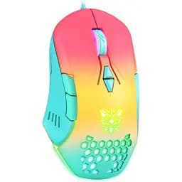 Комп'ютерна мишка Onikuma дротова C12 6400 DPI ігрова для ПК і ноутбука 7 кнопок RGB підсвітка