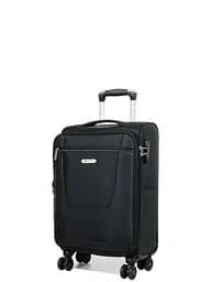 Валіза Малий (S) Airtex 825 55х35х20 см 27 л тканинний 4 колеса Чорний