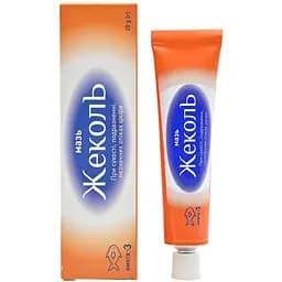 Мазь Жеколь по уходу за кожей при сухости, раздражении и незначительных ожогах 25 г (6021001)