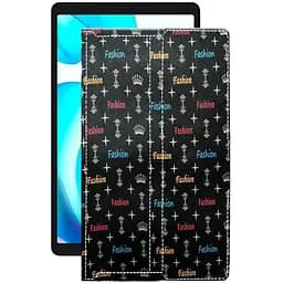 Чехол StatusCASE из экокожи для планшета Realme Pad Mini Фэшн черный