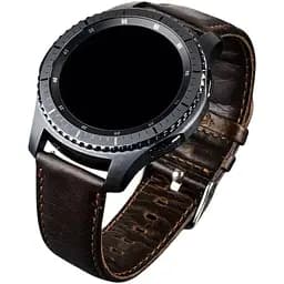 Шкіряний ремінець Primo для годинника Samsung Gear S3 Classic SM-R770/Frontier RM-760 Dark Brown