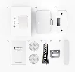 Розумний замок меблевий Xiaomi Yeelock Cabinet Lock (ZNGS01YSB) - мініатюра 5