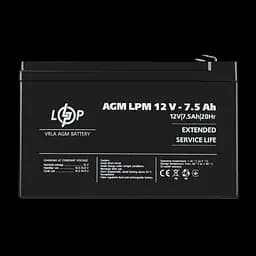 Аккумулятор AGM LPM 12V – 7.5 Ah