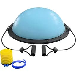 Балансувальна платформа Hop-Sport Bosu HS-L058 блакитний