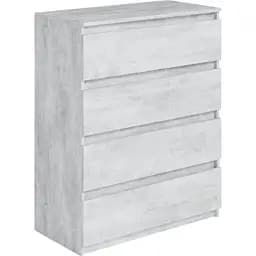 Комод Moreli T-215 на 4 ящика 800х980х400 мм Бетон (mo-t215-beton)