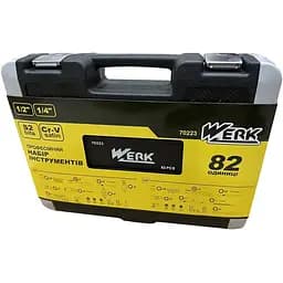 Набір інструментів Werk професiйний 1/2" i 1/4" 82 одиниці (128455) - мініатюра 2