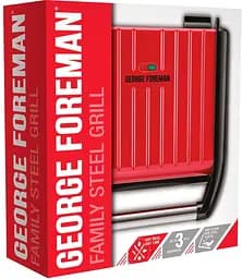 Гриль George Foreman 25040-56 Family Steel Grill Russell Hobbs teh0026978 - мініатюра 4