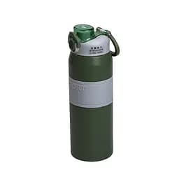 Термос Sport 800 мл з мундштуком і ручкою, зелений Yiwu HP-14-6GR - мініатюра 14