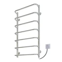 Електрична рушникосушарка Kosser Скоба 900x500/7 ЕR рег. ДС12ER, Хром, Праве