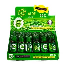 Помада для губ на водной основе HUDA BEAUTY Aloe Vera 99 набор 6 шт