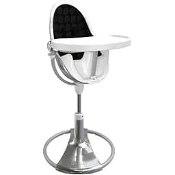 Стульчик для кормления Bloom Fresco Silver/Midnight black (E10535-S\U10543-MB)