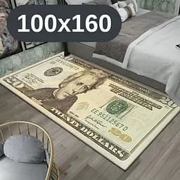 Стильний та зносостійкий килим для дому "20 доларів" 100х160 KT8000510
