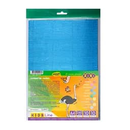 Гофрокартон фольгований ZiBi Kids line, 10 кольорів (ZB.1972)