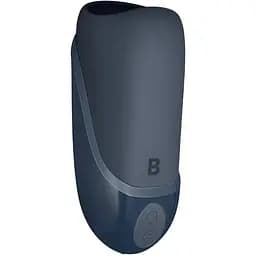 Мастурбатор Boners Vibrating Blow Job Simulator з вібрацією сірий