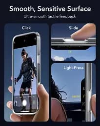 Прозорий чохол ESR Classic Hybrid Case (HaloLock) (Camera Control) Clear для iPhone 16 Pro Max (1A81900101) - мініатюра 4