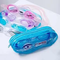 Окуляри для плавання Swim Goggles NE-PL-600-BG прозоро-сірі - мініатюра 2