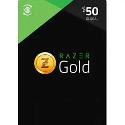 Картка оплати RAZER GOLD 50$ CARD картка поповнення рахунку