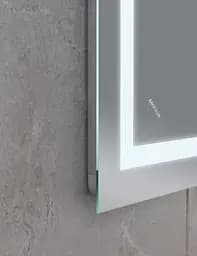 Дзеркало Mixxus Warm MR02-100x80 (LED Touch, годинник, антизапотівання, димер, регулювання яскравості) MI6935 - мініатюра 8