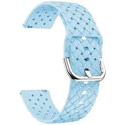 Браслет Twist для Samsung Galaxy Watch 4 - блакитний ширина кріплення 20мм силікон Watchbands (W30-0WB21134651)