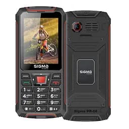 Мобільний телефон X-treme PR68 Black-red