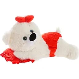 Плюшевий ведмедик Alina Малятко 45 см біла