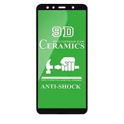 Захисне скло Ceramic Samsung A7 2018 Black