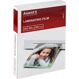 Плівка для ламінування Axent 100 мкм A6, 100 шт. (2060-A)