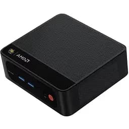 Неттоп Beelink SER5 MAX Black Ryzen 7 32Gb LPDDR5 500Gb SSD NVMe Radeon 680M 2.5GLan 3xUSB 3.2 Type-C HDMI/DP Windows 11 Pro крепление VESA в комплекте (BLSER5M6800H32500BK)