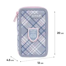 Пенал Kite Girl блакитний (K25-623-1) - мініатюра 3