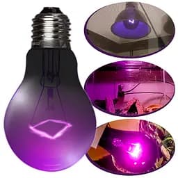 Нічна лампа з підігрівом Repti-Zoo Night Heat Bulb 35W для тераріумів без UVA (MHL35) - мініатюра 3