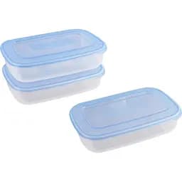 Контейнер для продуктов овальный 0,9 л, 2 шт. в упаковке