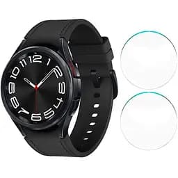 Захисне скло Watchbands Samsung Galaxy Watch 6 Classic 43mm Black SM-R950NZKASEK - 2шт (WB000643B-2)