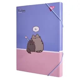 Папка для праці на гумці "Pusheen" Yes 500249 Різнокольоровий