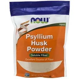 Натуральная добавка NOW Psyllium Husks Powder, 680 грамм