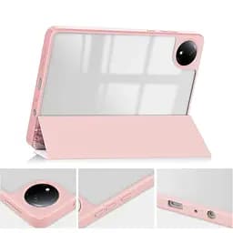 Чохол-книжка BeCover Soft Edge TPU з кріпленням для стілусу для Xiaomi Redmi Pad SE 8.7" Pink Marble (712576) - мініатюра 4