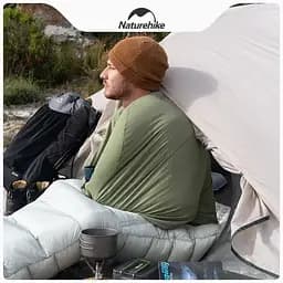 Підкладка для спального мішка Naturehike CNH22SD016 нейлон зелена - мініатюра 5