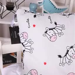 Подушка антиалергенна MirSon Kids Time 20-0040 Cute white zebra 40х60 (2200009665943) - мініатюра 3