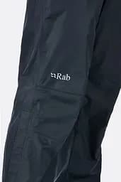 Трекінгові штани Rab Downpour Pants M Чорний - мініатюра 3