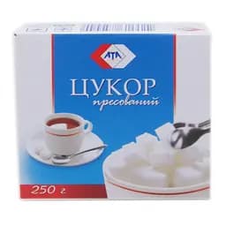 Цукор АТА рафінований пресований 250 г (129024)