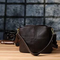 Жіноча сумка Vintage з натуральної шкіри із зручною внутрішньою організацією 22.5х16.5х11.5 см sum0027555 - мініатюра 10