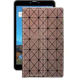 Чохол StatusCASE з екошкіри для планшету Bravis NB871 8 Коричневий ромб