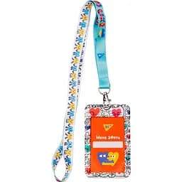 Бейдж на стрічці Yes Stand with Ukraine слайдер, різнобарвний (940306)